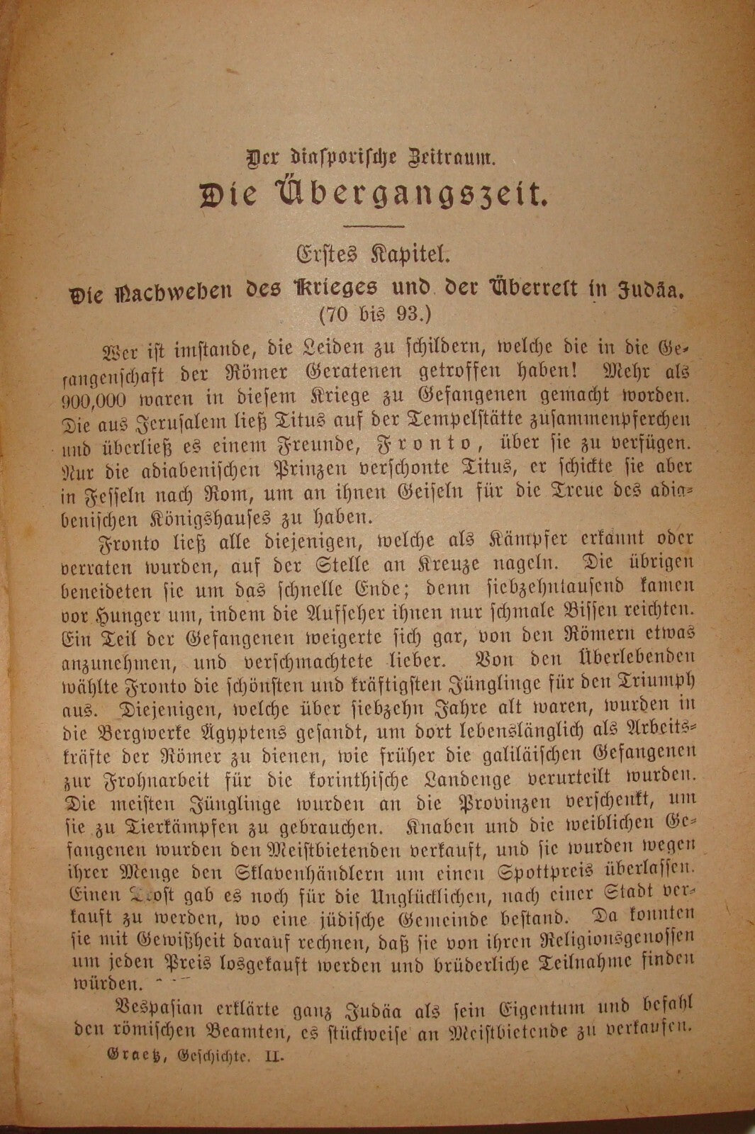 Germany 1923 Heinrich Graetz geschichte der juden Judaica Jewish History German