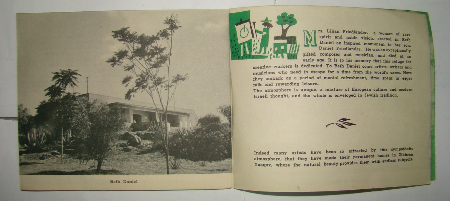Book Jewish Judaica Israel Israeli Hebrew Zichron Yaakov זכרון יעקב Photos Wine
