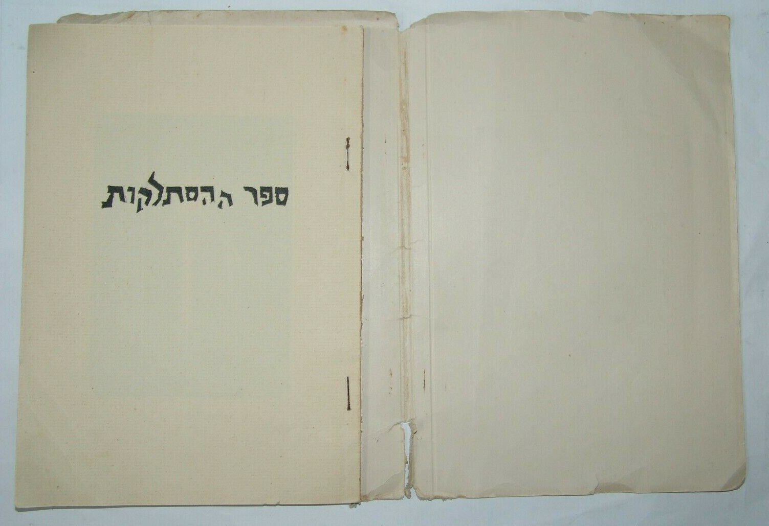 Book Palestine Jewsih Judaica Eretz Israel rabbi Nachum Gutman drawing 1930 תר"צ