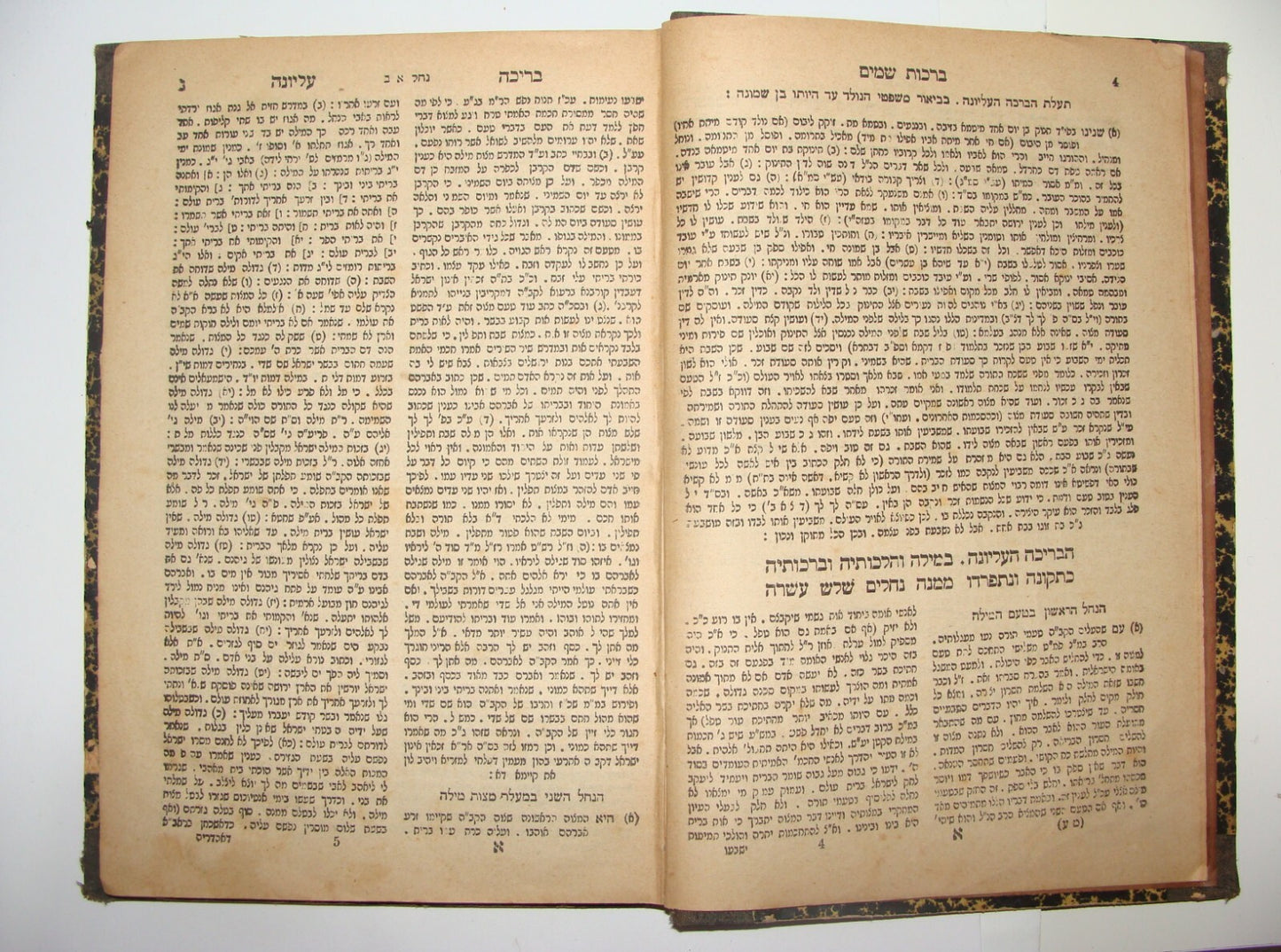 Book Jewish Judaica Antique Rabbi Sefer Birat Migdal Oz Warsaw 1887 בירת מגדל עז