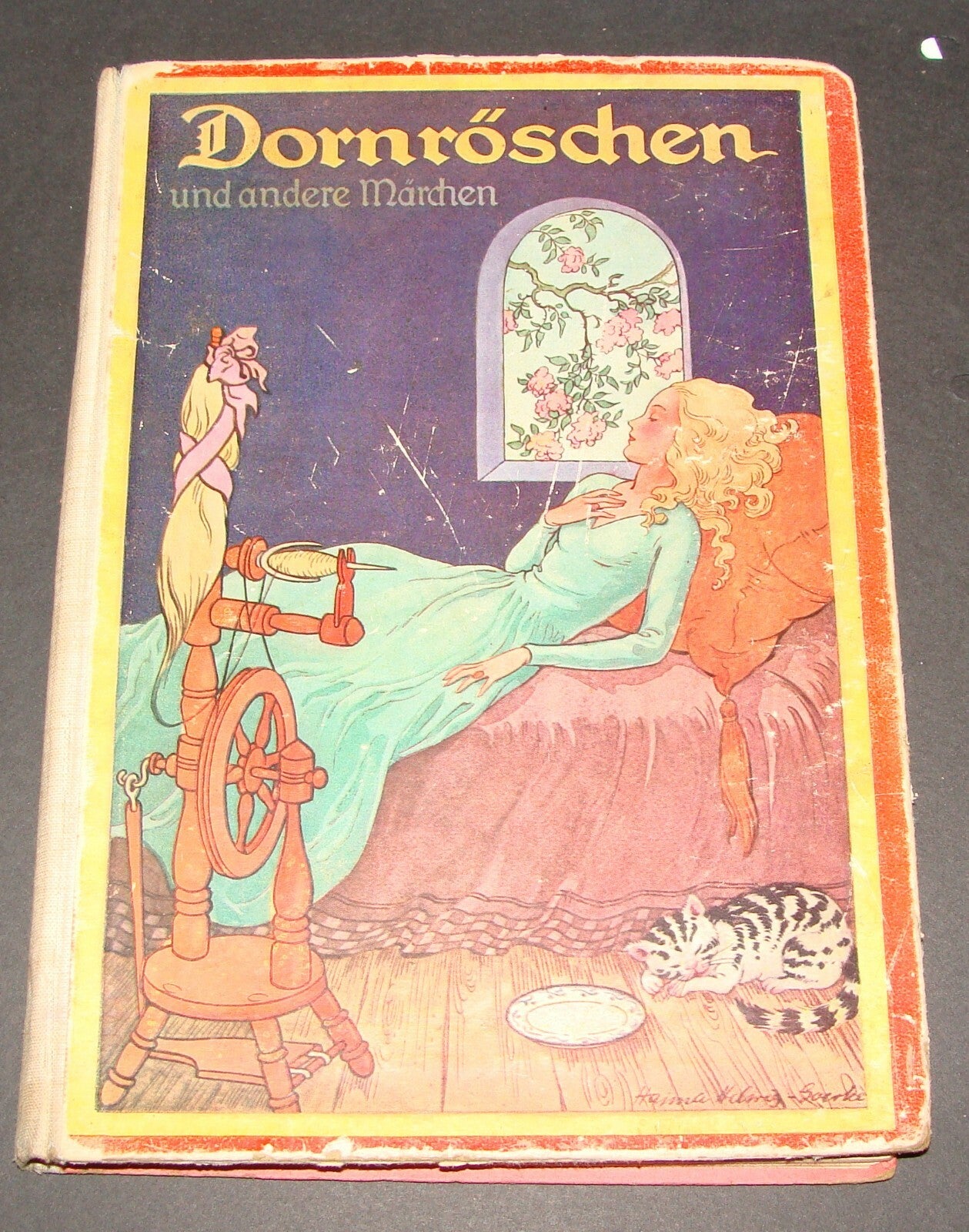 Germany 1930s ? German Dornroschen Andere Marchen Children Book Sleeping Beauty