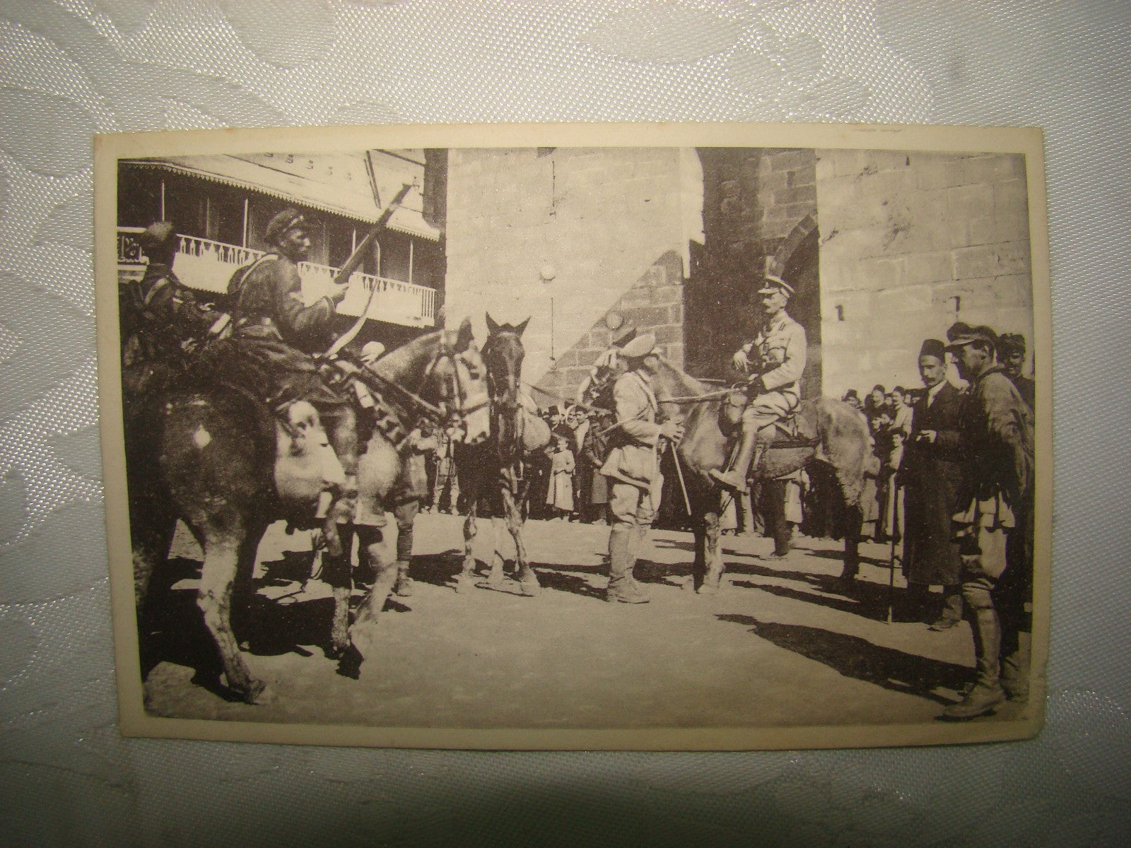Photo Palestine Card RARE Jewish Judaica Eretz Israel Simini Postcard Jerusalem