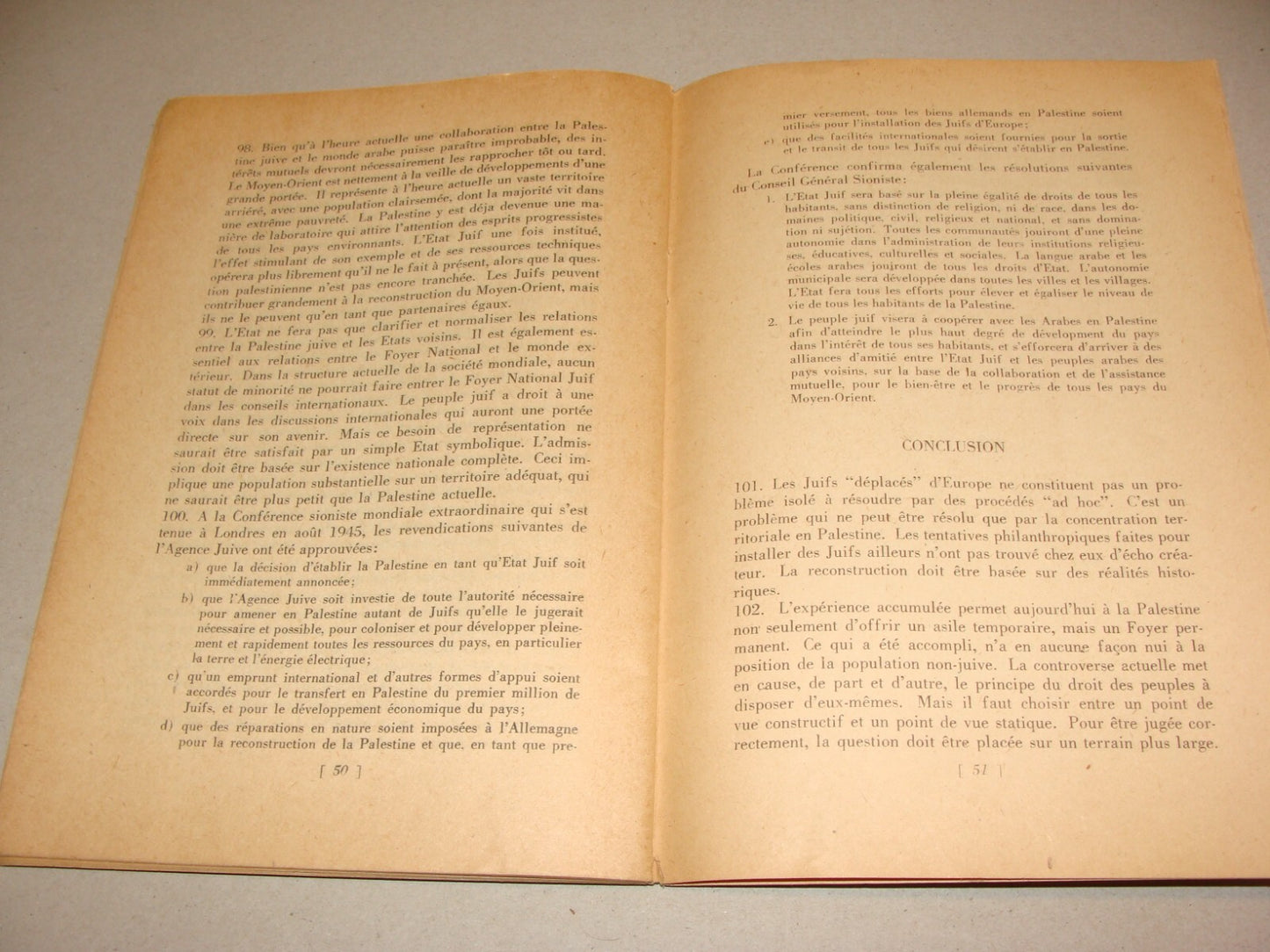 $ 1946 Palestine Israel Jewish Agency Memorandum to the British Government