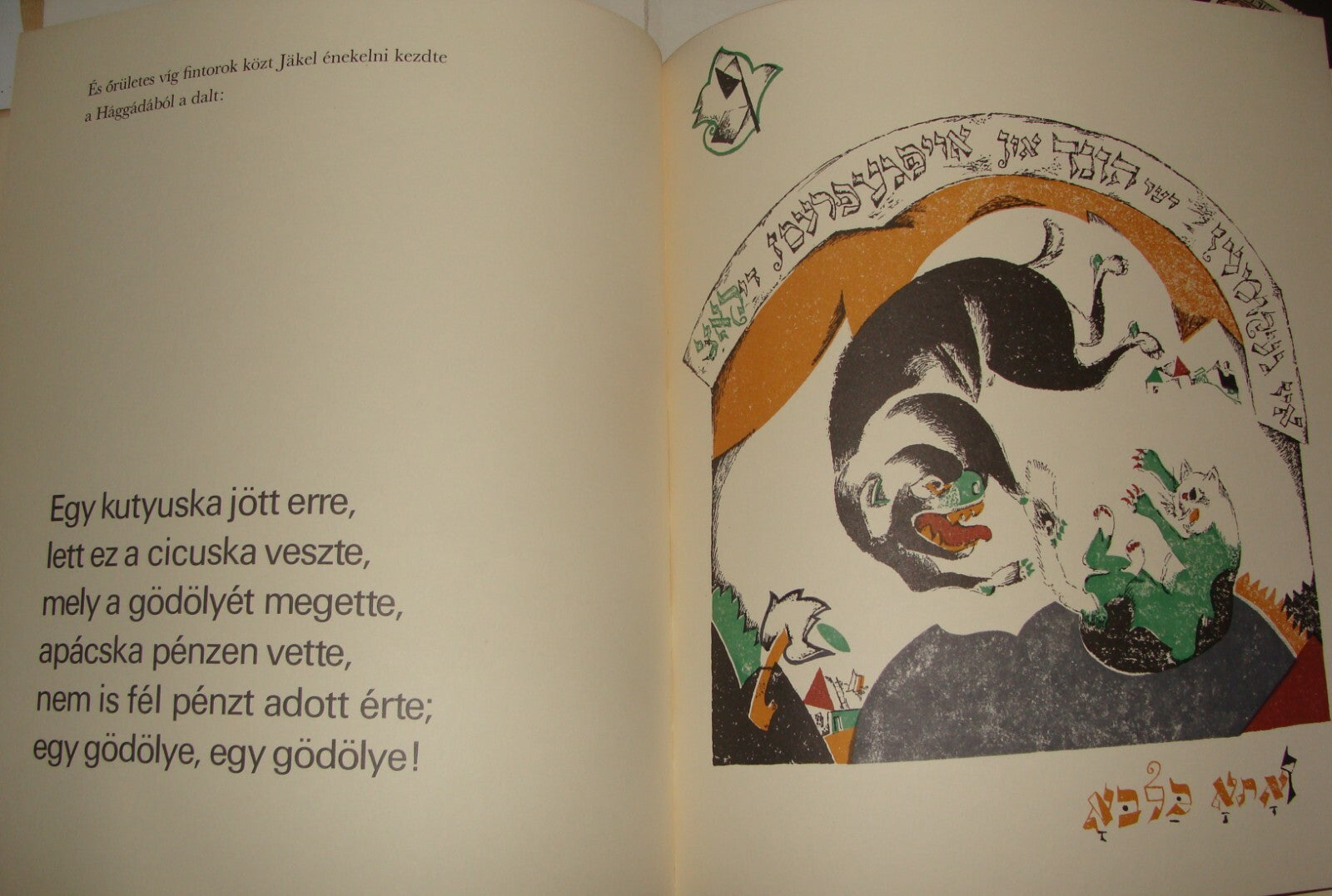 Jewish Judaica 1982 Hungary Budapest A Bacherachi Rabbi Heine Heinrich Passover