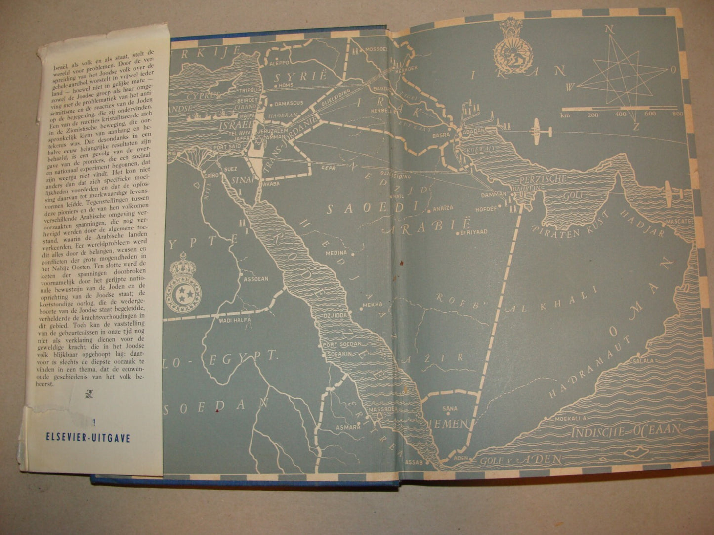 Book Jewish Judaica 1949 ISRAEL Dutch Netherlands Amsterdam Zionism Herzl