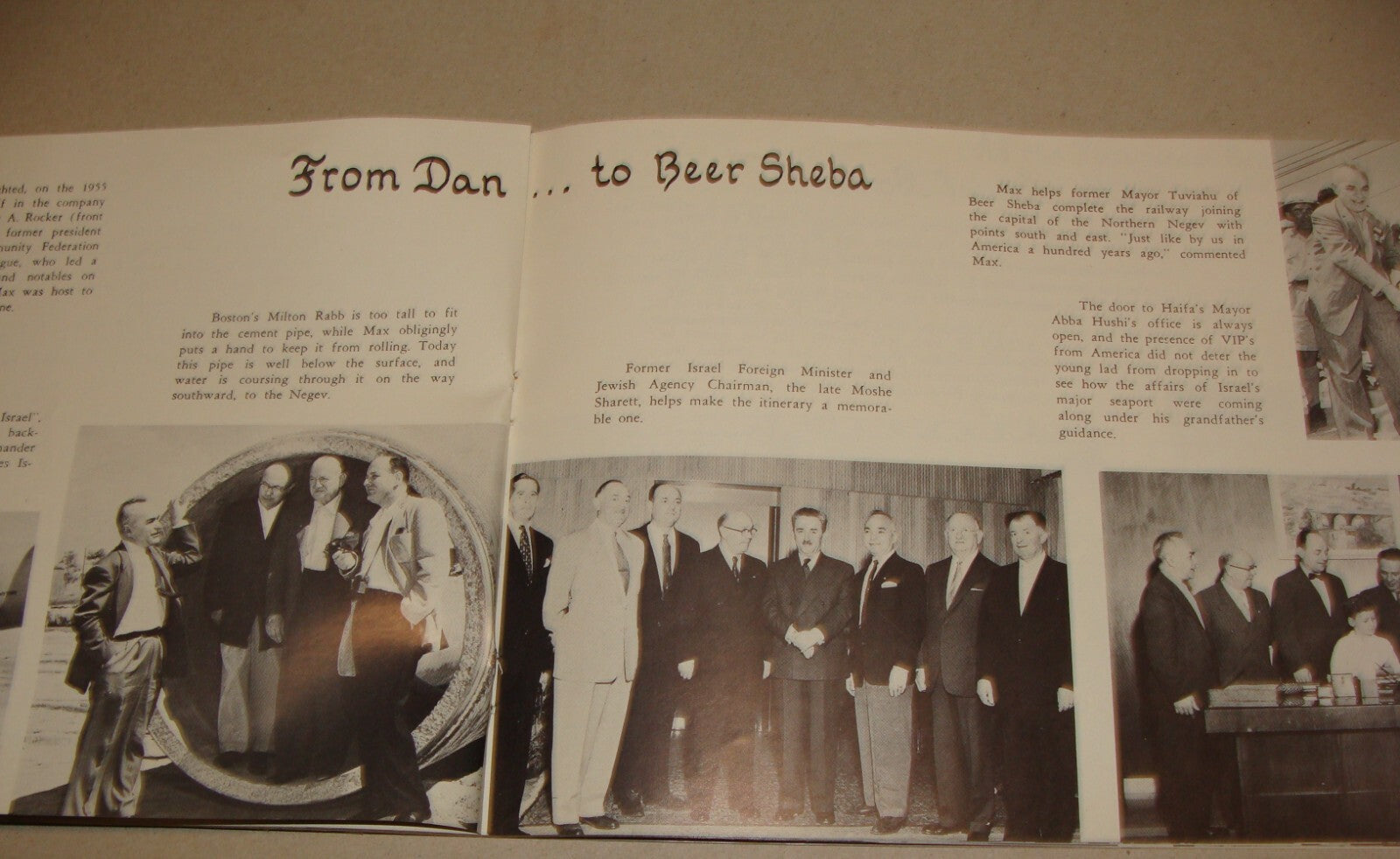 Pamphlet Jewish 1950 Israel Israeli APPLES OF GAN YAVNE Photo Zionist Yemenite