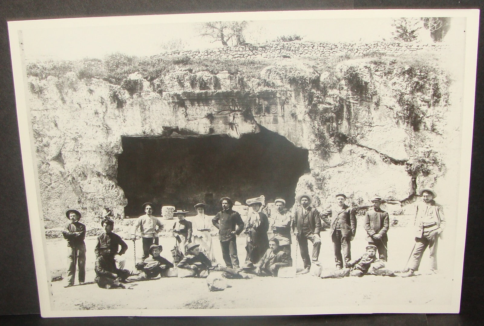 Photo Print Jewish HQ Labour Archives 1900s Jerusalem Tombs of The Kings