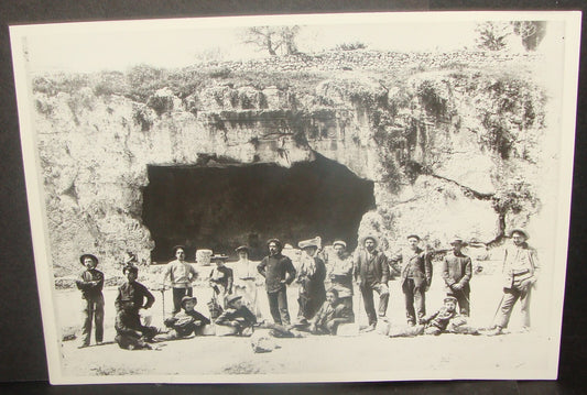Photo Print Jewish HQ Labour Archives 1900s Jerusalem Tombs of The Kings