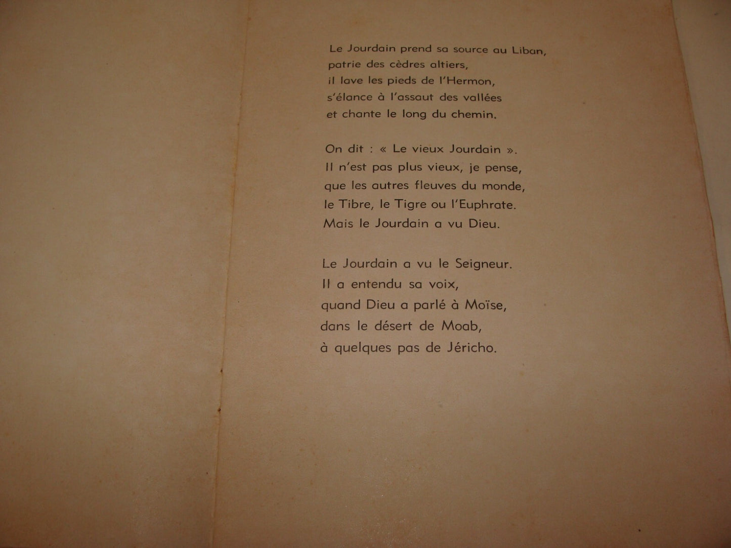 Book Jewish Judaica Joseph Milbauer SIGNED Poetry Songs Art JORDAN French 1955