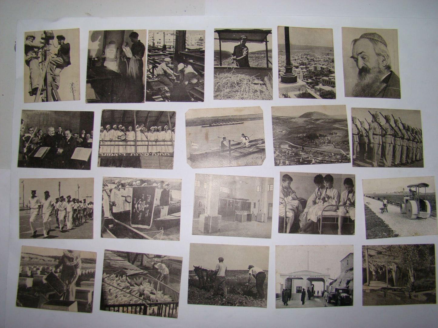 Card Palestine RARE Jewish Judaica Israel Zionist 1939 Album Cigarettes + 78