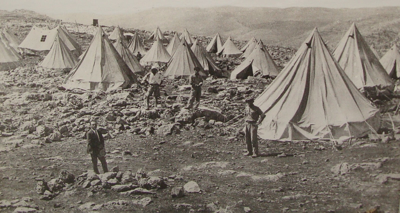 Photo Print, Jewish Palestine Israel 1920s Jerusalem Trumpeldor Workers Hashomer