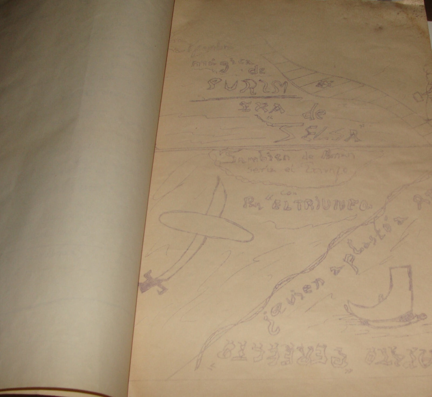 Booklet Jewish Judaica 1960s Medellin Colombia Herzl Institute PURIM Spanish