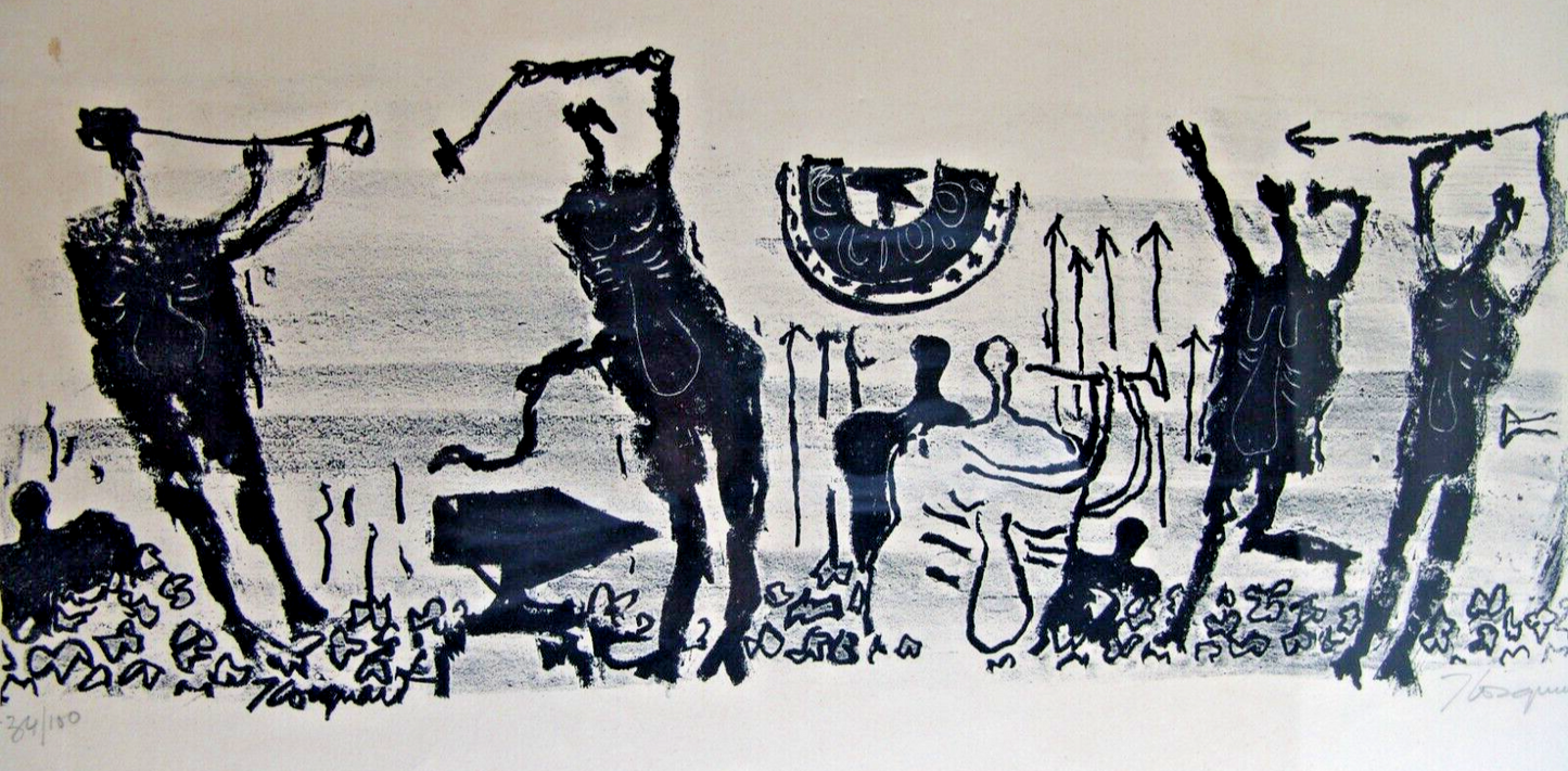 James Coignard (1925-2008) Signed Print Art Engraving