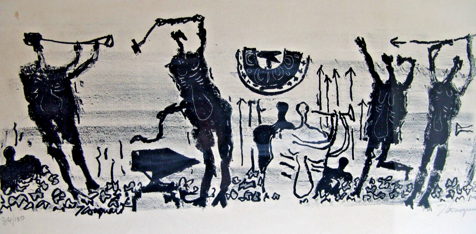 James Coignard (1925-2008) Signed Print Art Engraving