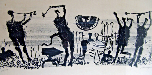 James Coignard (1925-2008) Signed Print Art Engraving