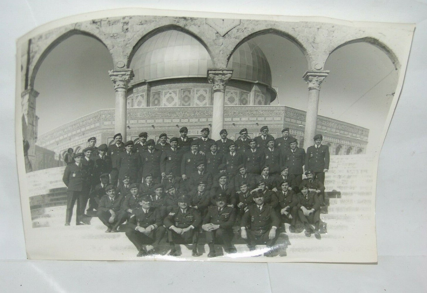 Photo Jewish Ad Judaica israel israeli Police Jerusalem temple mount Badge Rank