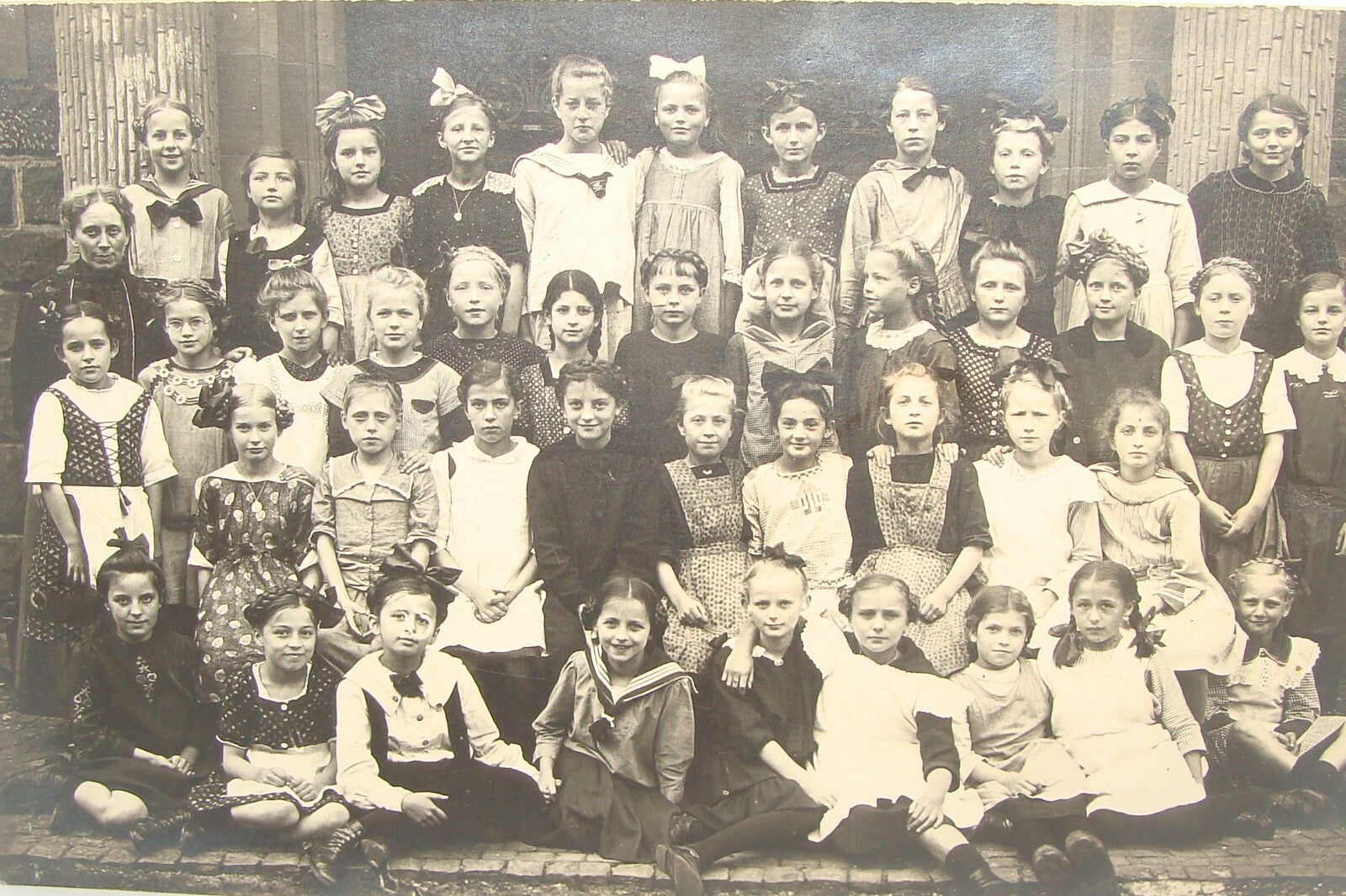 Germany Photo Jewish Judaica 1919 German ? Girls School
