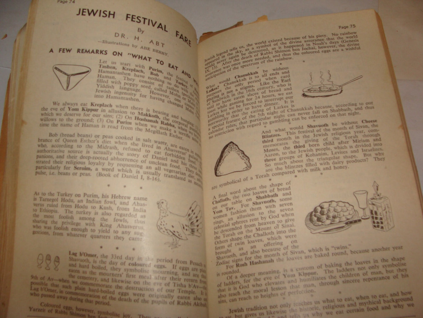 Book Jewish Judaica 1954 International Goodwill Recipe South Africa Zionist