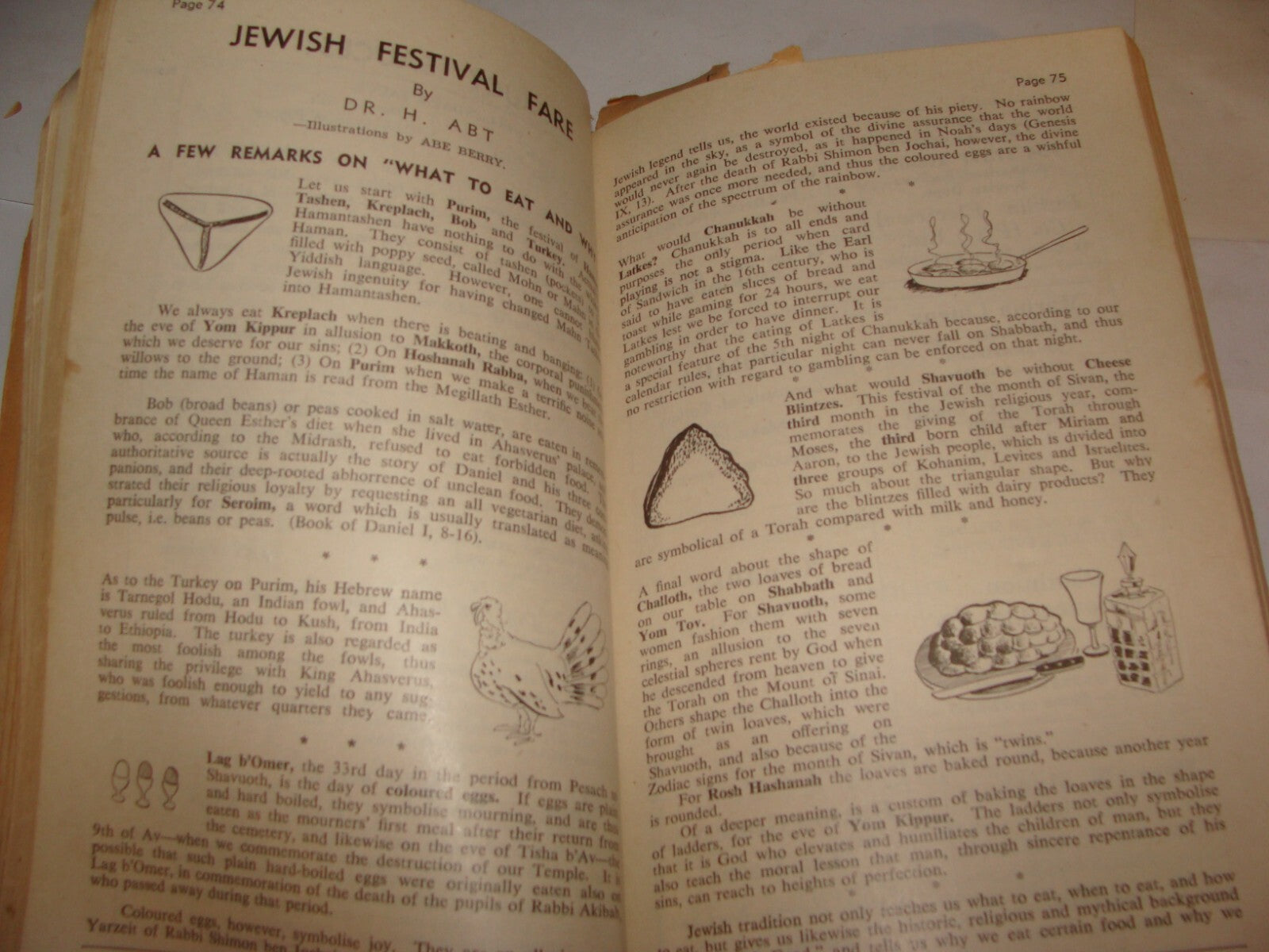 Book Jewish Judaica 1954 International Goodwill Recipe South Africa Zionist