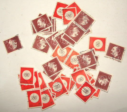 Germany German Unicef Nobel Peace Price Werner von Siemens Stamp Stamps Lot