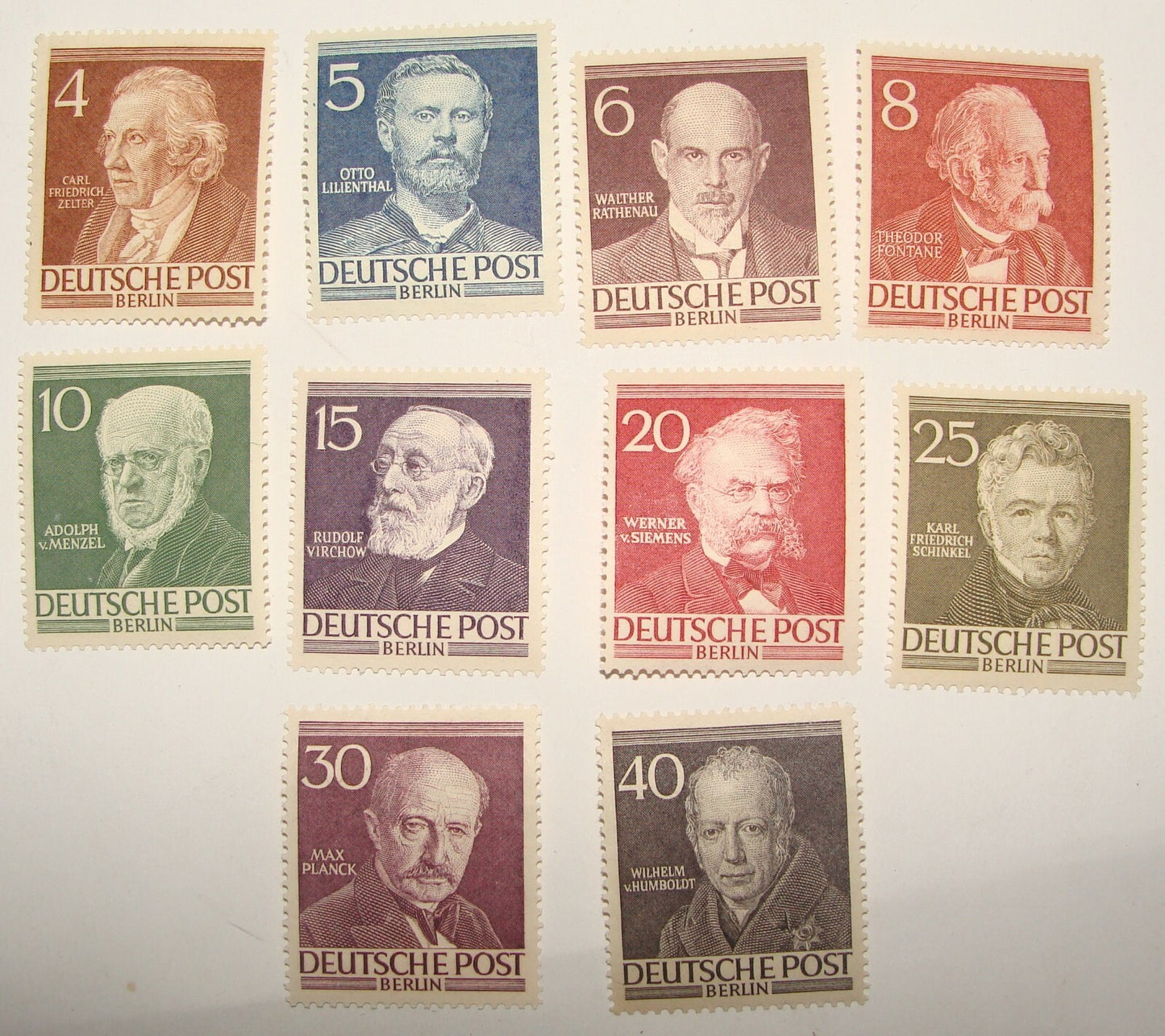 Germany   1952 1953 Stamp Lot Berlin MNH