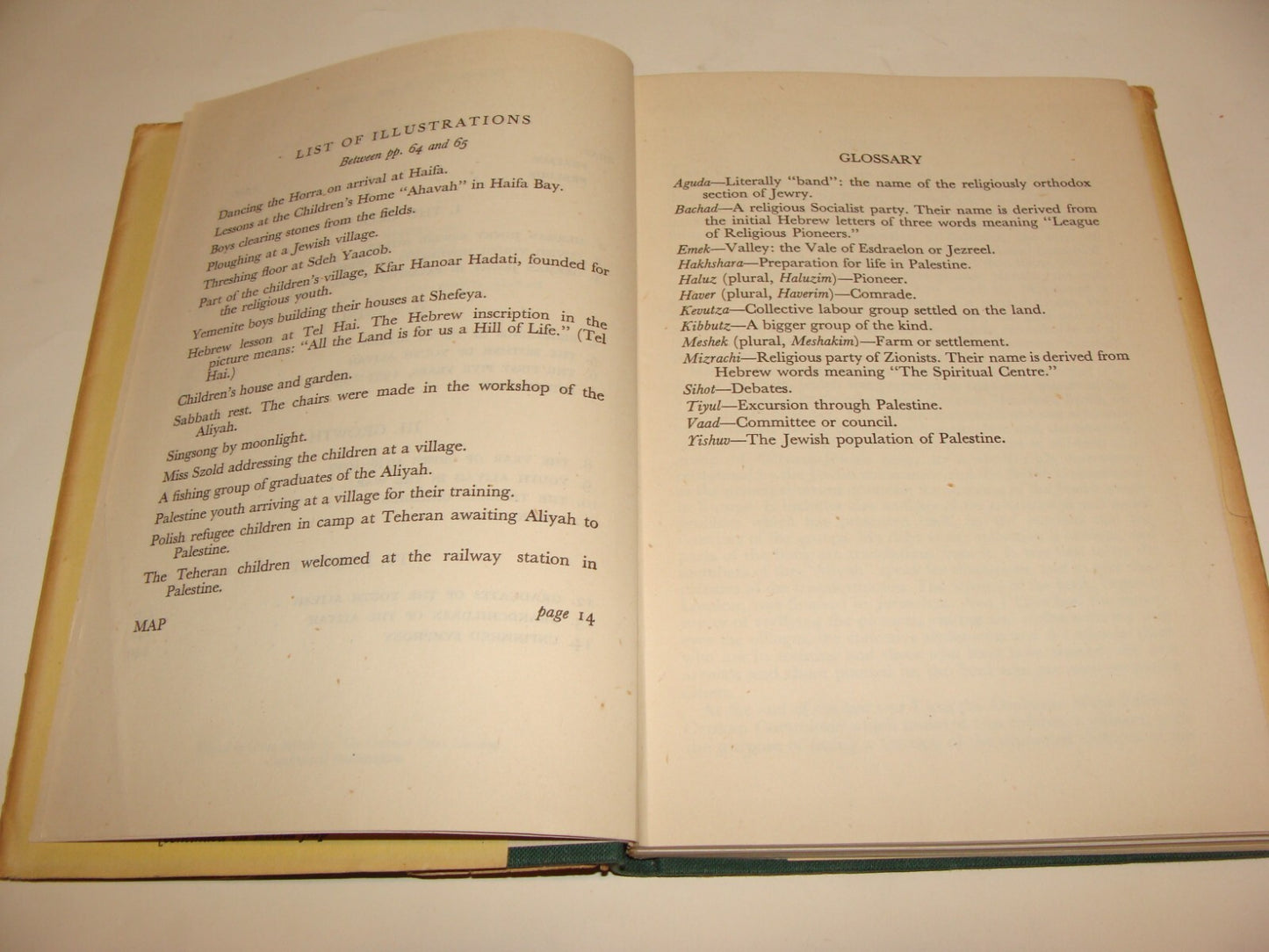 Book Jewish Judaica 1946 UK England London Youth Comes Home Zionist Aliyah