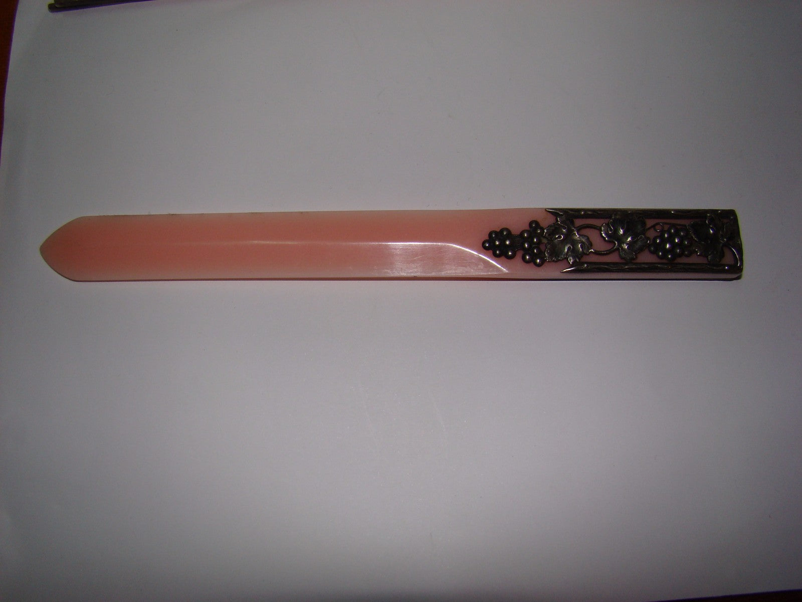 antique russian 875 silver letter opener