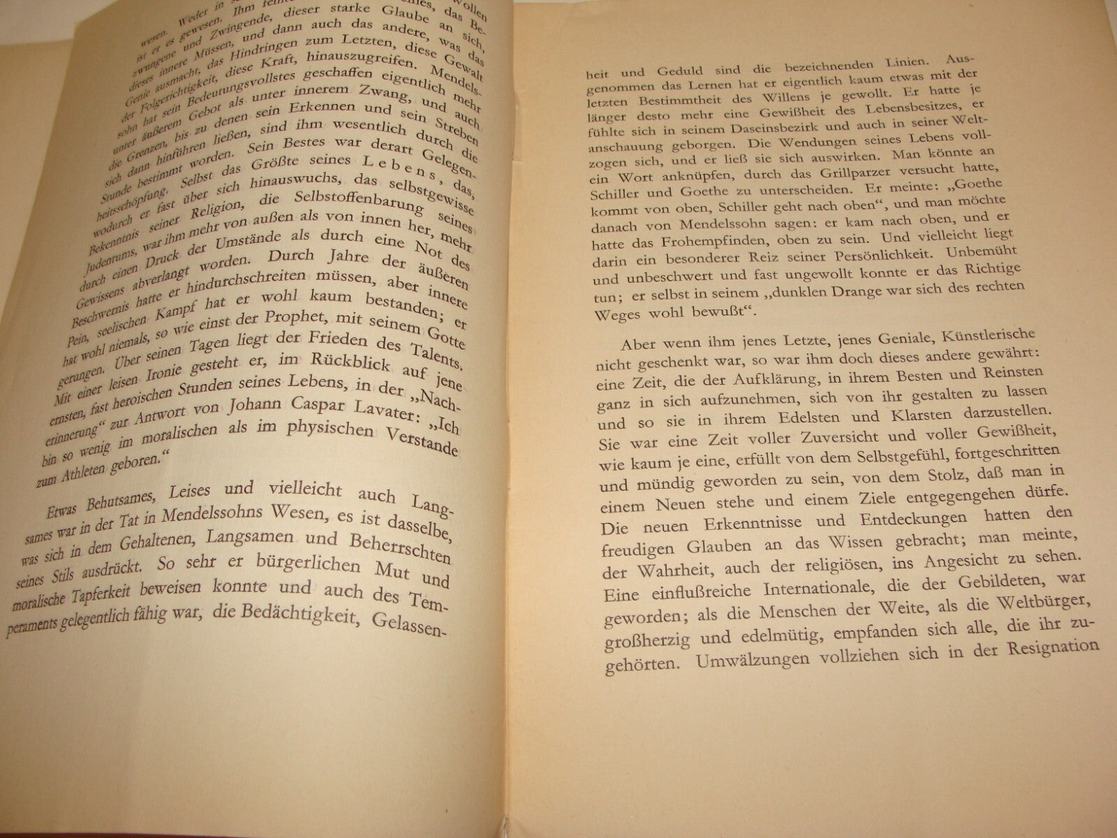 Germany 1929 Jewish Judaica German   Moses Mendelssohn Memorial Rabbi Leo Baeck