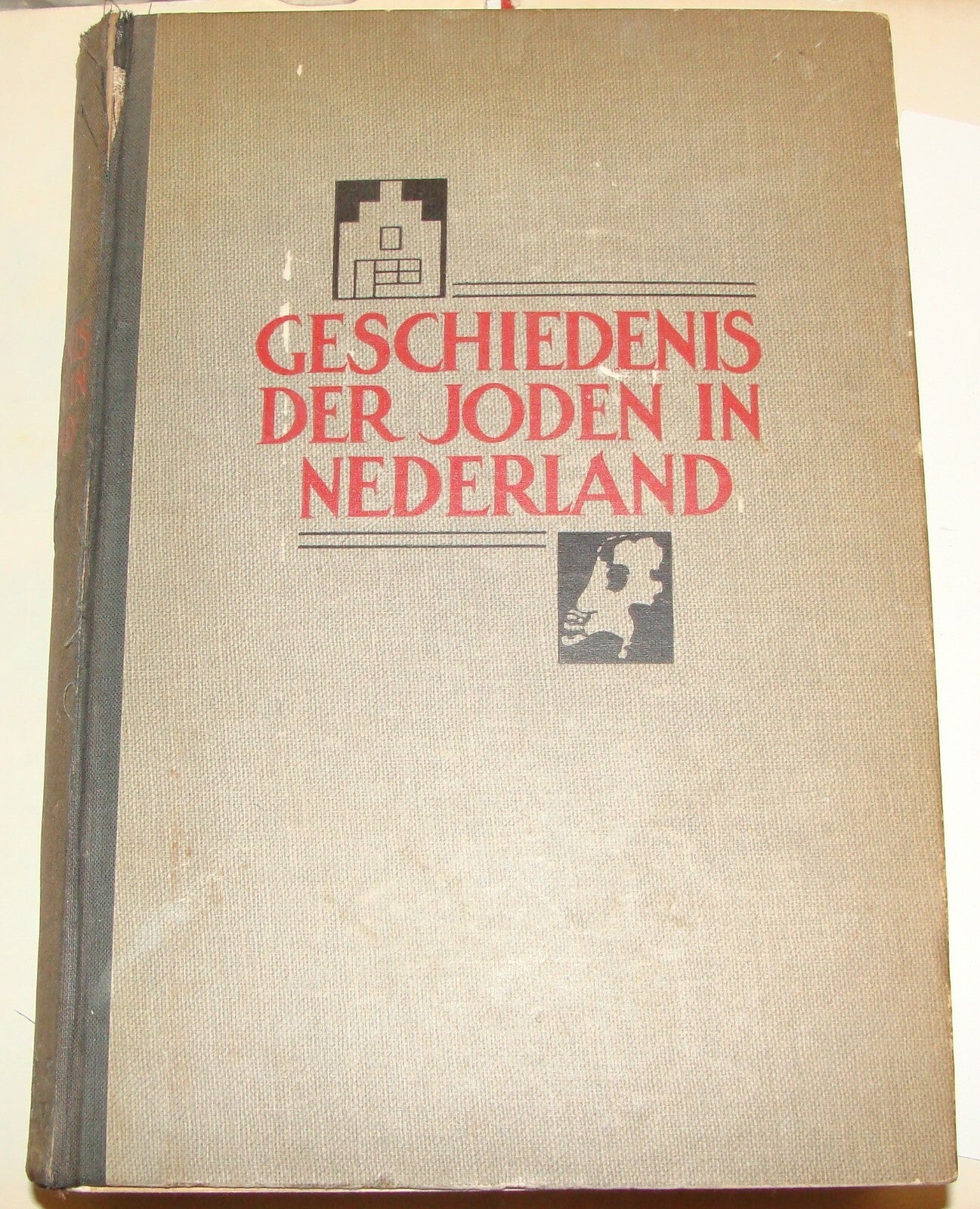 Book Jewish Judaica Netherlands Holland Jews History Dutch 1940