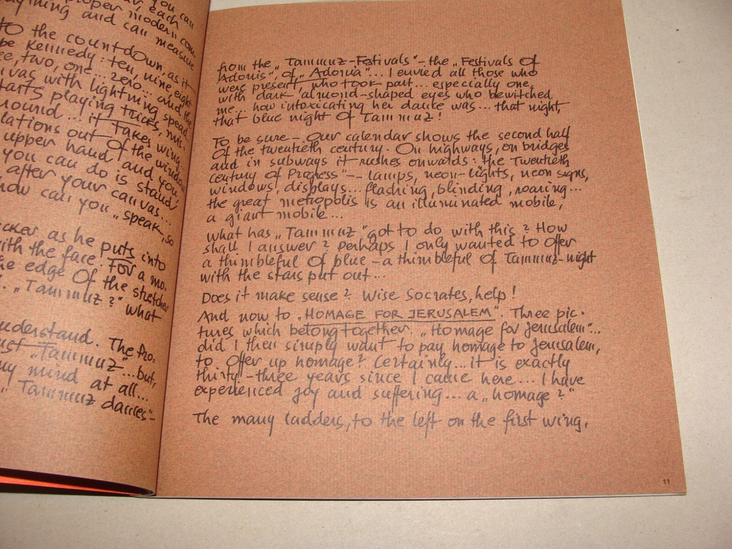 Book Israel MORDECHAI ARDON SIGNED SIGNATURE AUTOGRAPH CATALOG ART 1967 ISRAELI