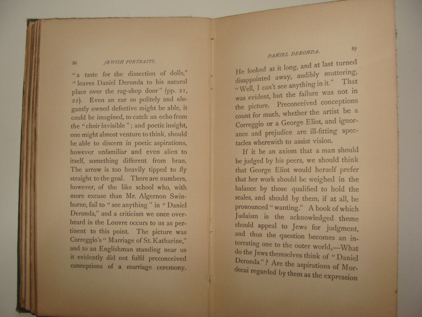 Jewish Judaica Antique 1888 Portraits By Lady Magnus London History 1st