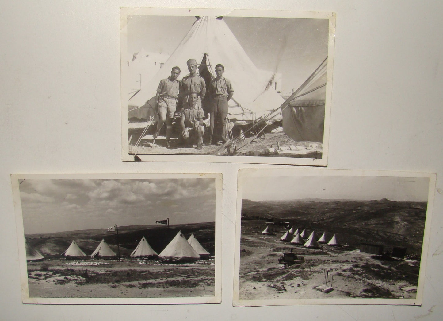 Pol Photo Palestine jewish hebrew israel haganah 1930's kibbutz ? Notrim police