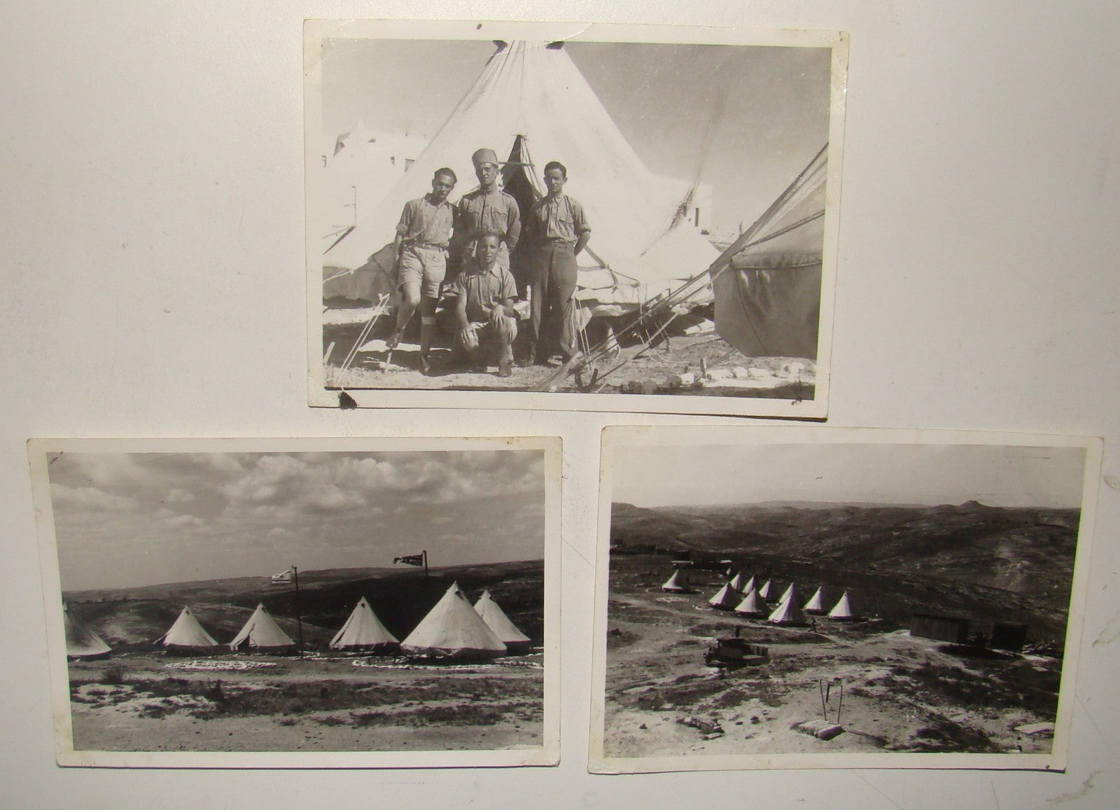 Pol Photo Palestine jewish hebrew israel haganah 1930's kibbutz ? Notrim police