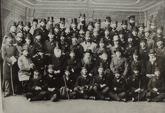 Photo Print, 1890 Jewish Judaica Russia Odessa Zionist Syria Palestine Workers