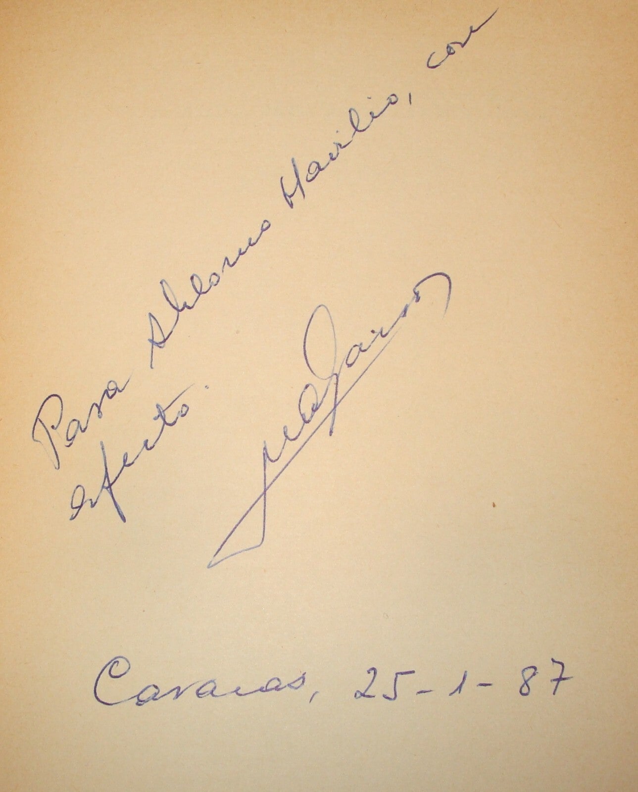 Book Jewish Spanish 1987 Venezuela Caracas Moises Garzon Sarfaty Serfaty SIGNED