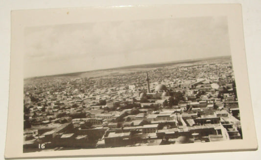 Ad Jewish Judaica 1944 WW2 British Army Brigade Chaplain Jaffe Aleppo Syria