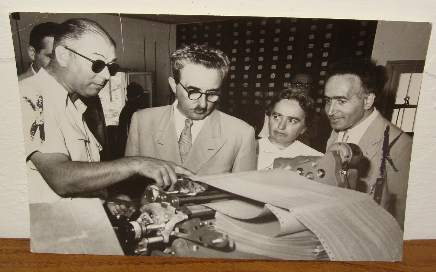 Pol Photo Jewish Judaica Israel Israeli Prime Minister Sharet משה שרת Elections