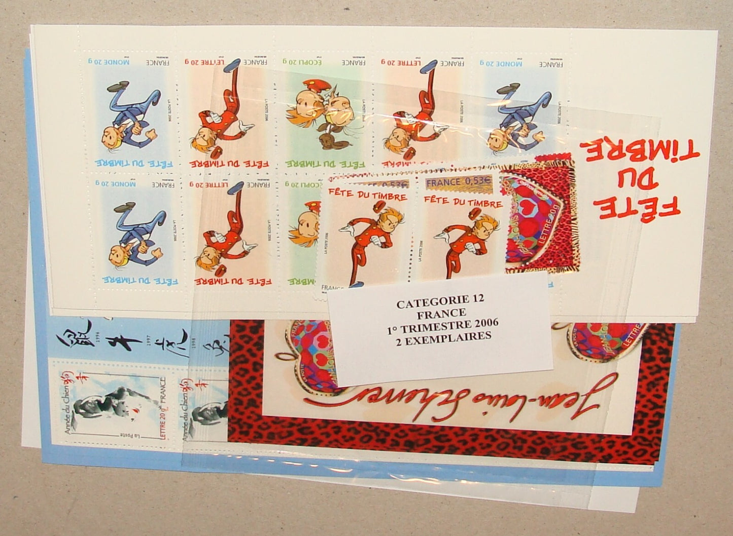 FRANCE 2006 French Stamp Stamps 2006 Categorie 12 1 Trimestre MNH