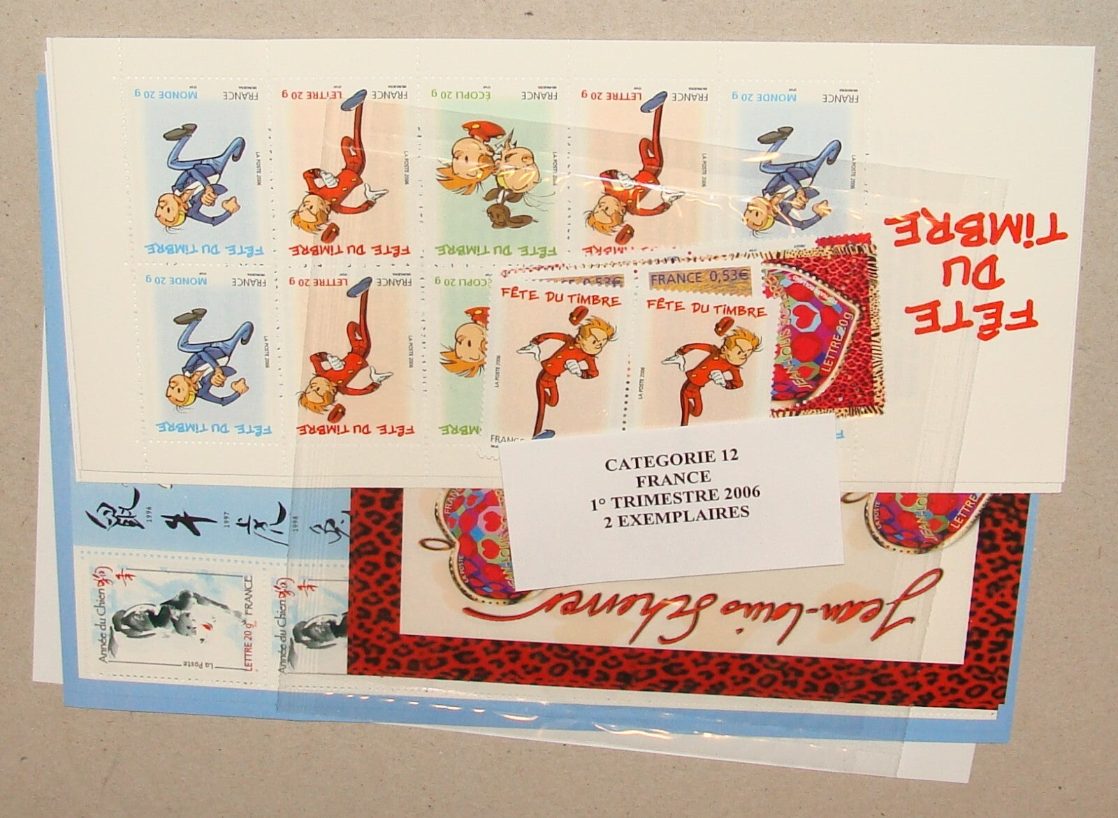 FRANCE 2006 French Stamp Stamps 2006 Categorie 12 1 Trimestre MNH