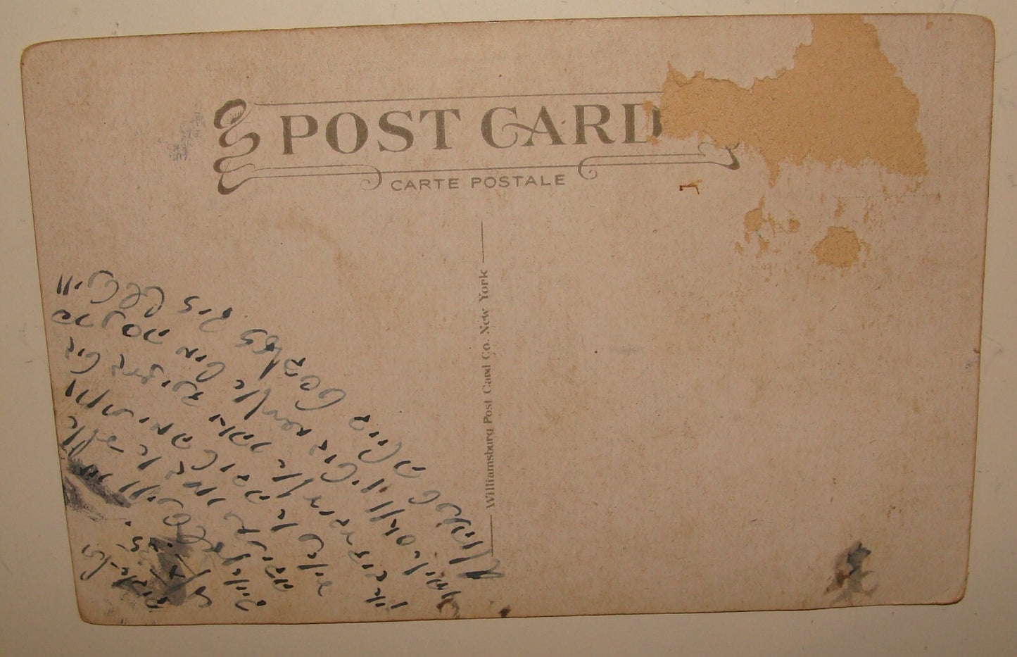 $ Card Palestine 1930s Jewish American Judaica New Year Postcard Yiddish Israel