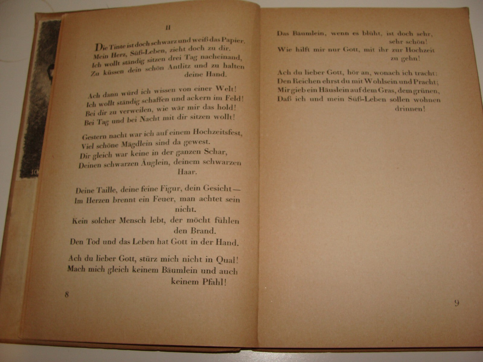 Germany Book Jewish Judaica 1920 German Poetry Poems Songs Book Ludwig Strauss