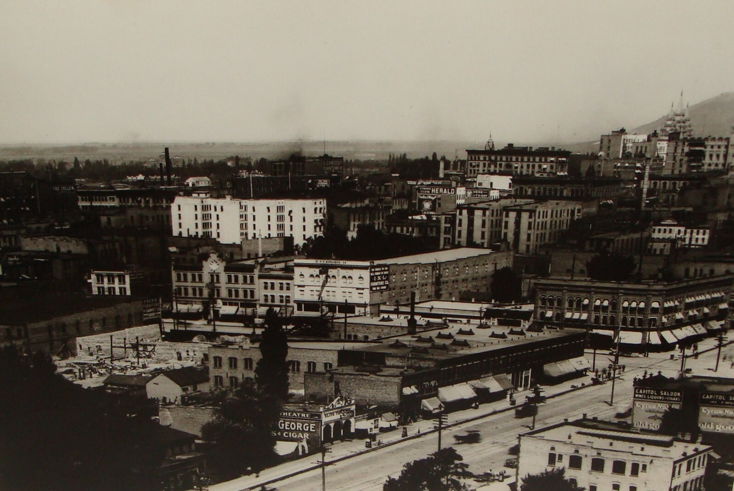 Photo Print 190? American United States Salt Lake City Utah Street Jewish BROOKS