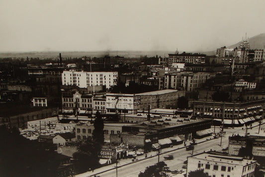 Photo Print 190? American United States Salt Lake City Utah Street Jewish BROOKS