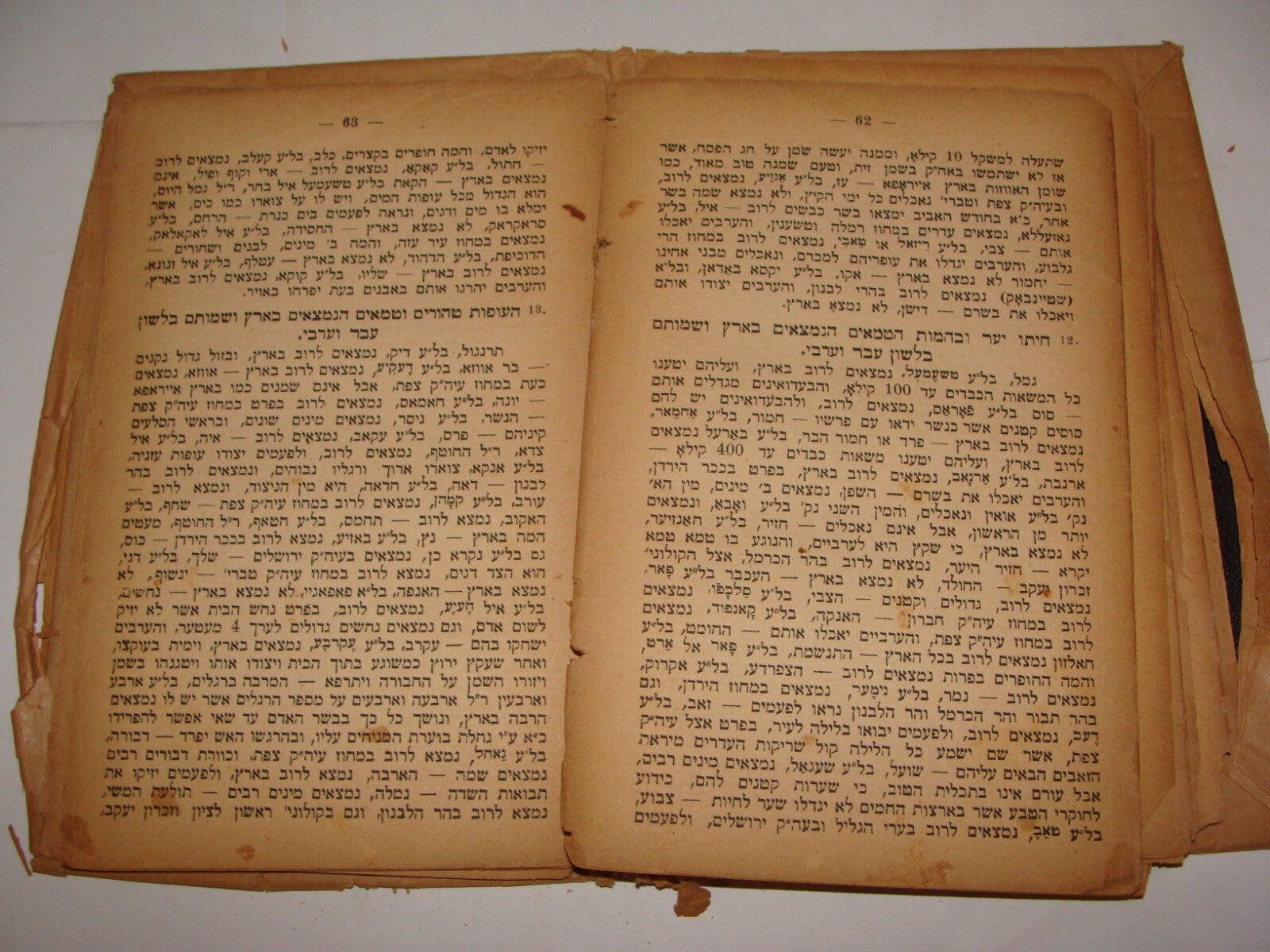 Book Jewish Judaica 1893 Austria Wien GIVAT SHAUL Zionist Palestine Trip Hebrew