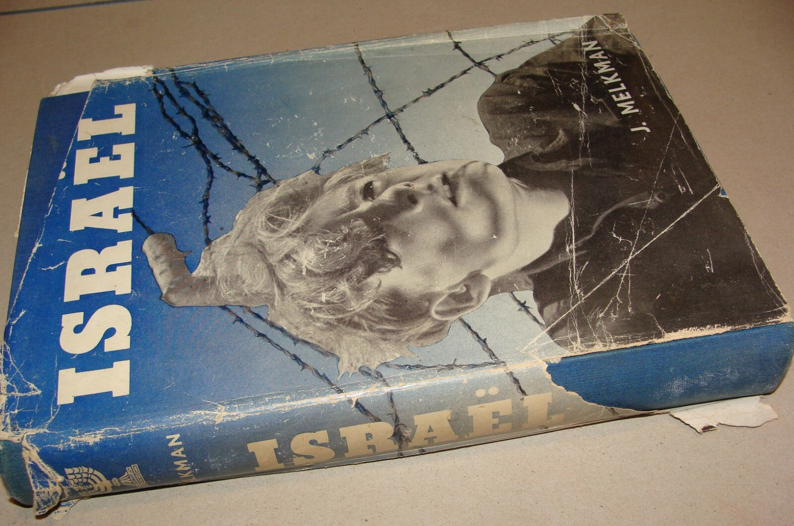 Book Jewish Judaica 1949 ISRAEL Dutch Netherlands Amsterdam Zionism Herzl