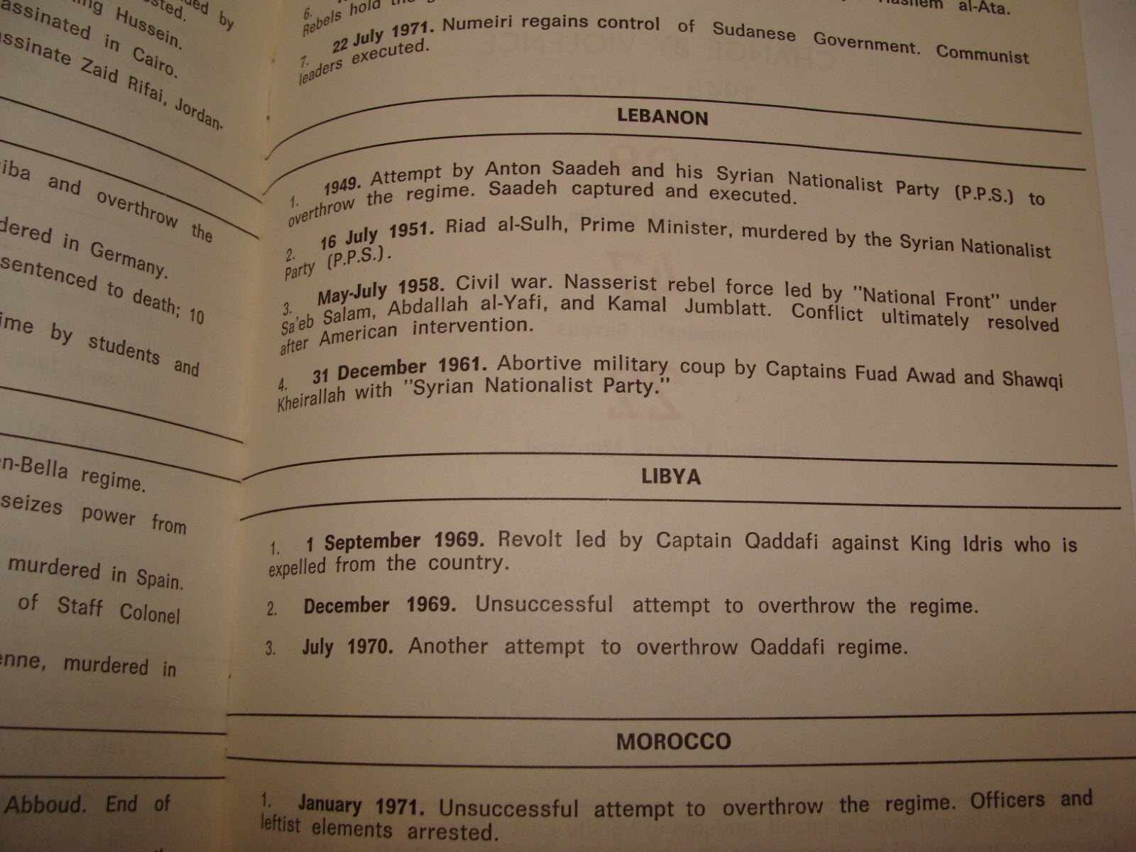 Bulletin Jewish Judaica Israel 1973 Students Middle East Affairs Arab Violence