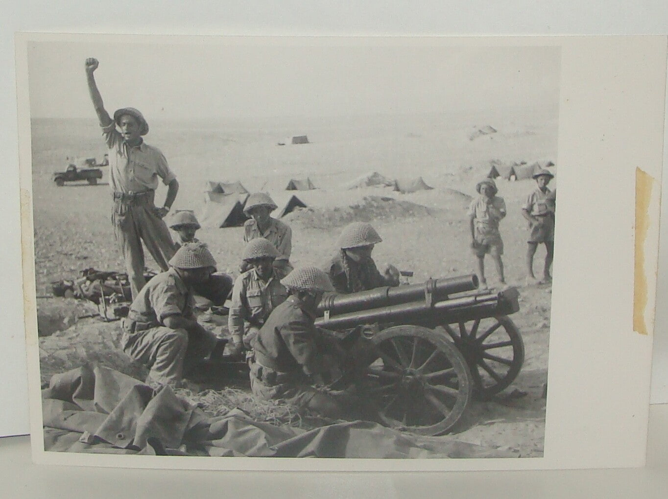 Photo Print Jewish Israel Army , Judaica Israeli 1948 Independence War Miltary