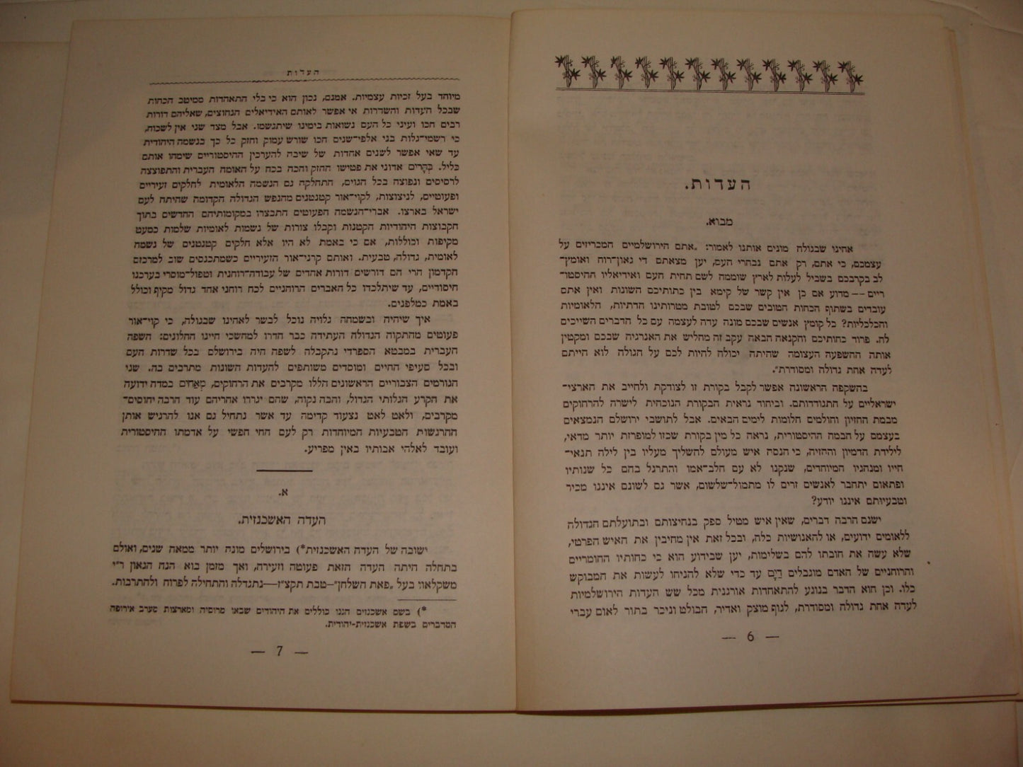 Book Jewish Judaica Israel Israeli Jerusalem History Rare Photos