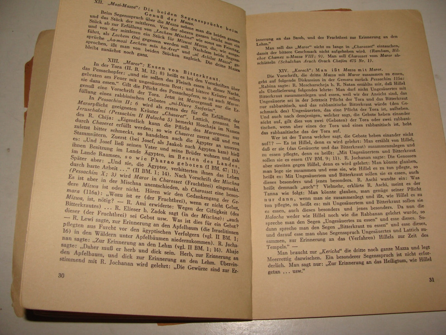 Germany Book Jewish Judaica 1936 Passover Pesach Zionist Youth Torah German