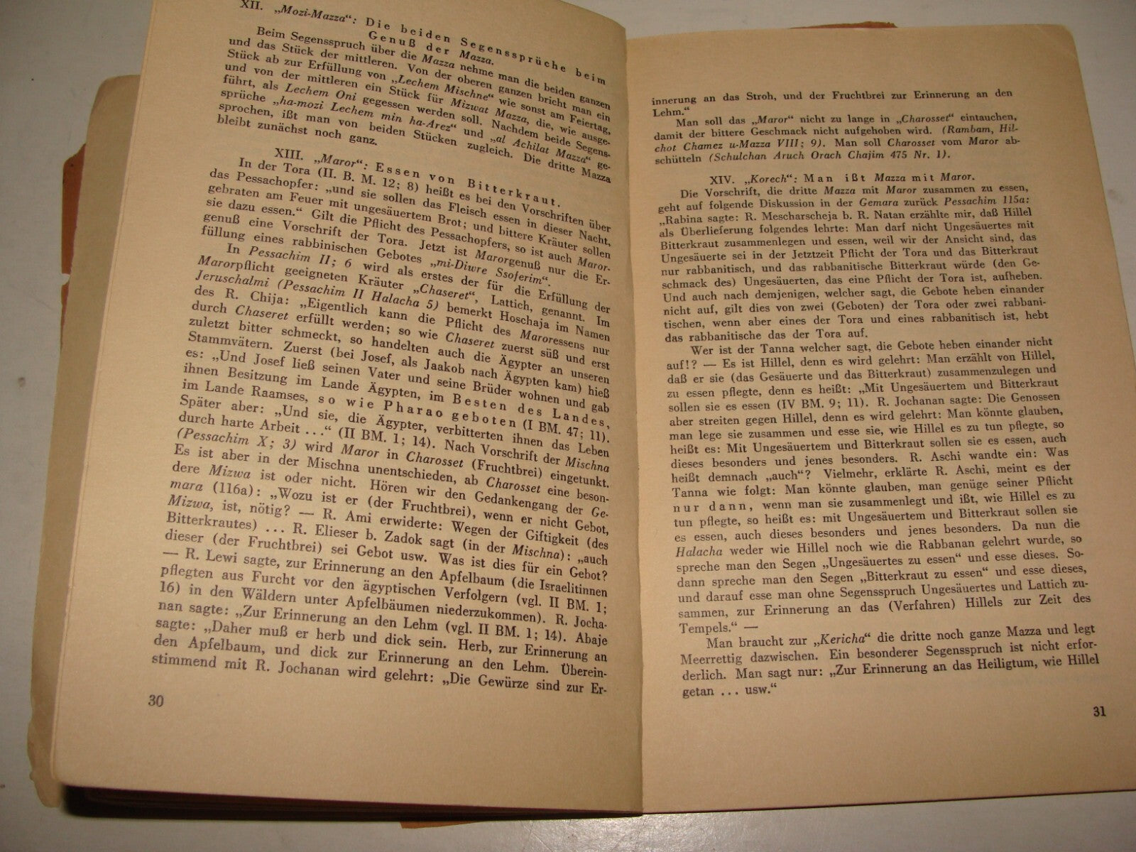 Germany Book Jewish Judaica 1936 Passover Pesach Zionist Youth Torah German